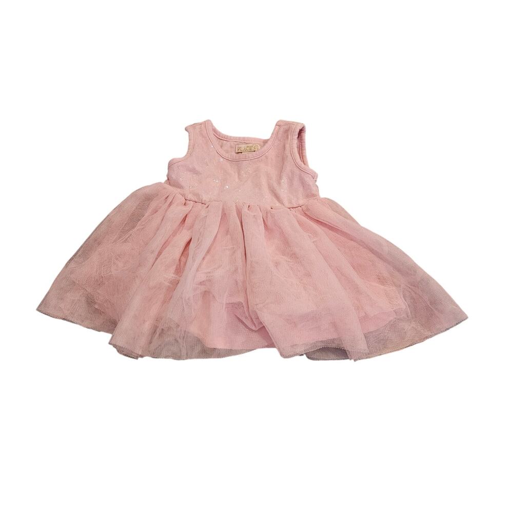 The Children’s Place Baby Girls Pink Sequin Tulle Tutu Dress 6-9 Months